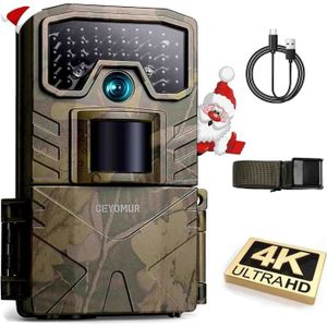 Caméra de Chasse Infrarouge HD 20MP Etanche IP56 - Appareil Photo