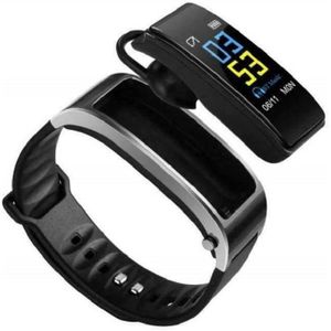 BRACELET D'ACTIVITÉ Bracelet Intelligent 2 en 1 avec Bluetooth Smartwatch Caractéristiques Intégré Écouteur, Montre Intelligente de Moniteur de A671