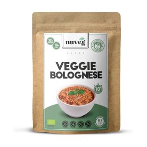 SAUCE CHAUDE NUVEG - Bolognaise végétarienne Eco 140 g