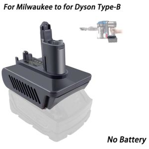 Vhbw Adaptateur batterie compatible avec Dyson V6 Absolute, Animal  aspirateur - Pour accus 18 V Li-ion par ex. compatible avec Makita BL1830
