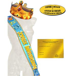 Echarpe Miss Anniversaire Achat Vente Jeux Et Jouets Pas Chers