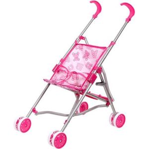 Chariot En Bois Avec Porte Bebe Poupees Mesure 38 X 51 X 35 Poussette Landau Pour Poupees Cdiscount Jeux Jouets