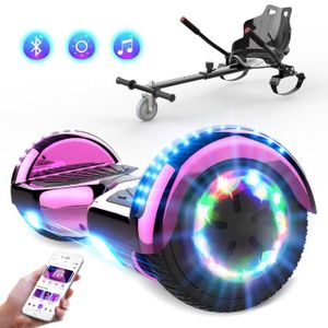 ACCESSOIRES HOVERBOARD COOL&FUN Hoverboard 6.5” avec Bluetooth Rose+ Hove