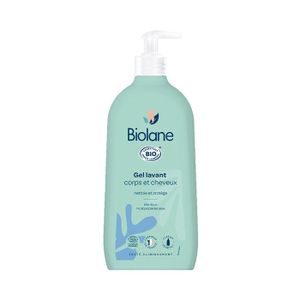 SAVON - SHAMPOING BÉBÉ Biolane Gel Lavant Corps et Cheveux Bio 500ml