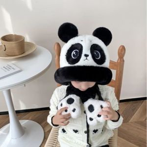 Bonnet-Écharpe Panda Pour Bébé - Cadeau Pour Famille