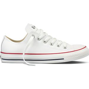 BASKET Basket Converse All Star Suede Leather Ox - CONVERSE - Ref. 132173C - Blanc