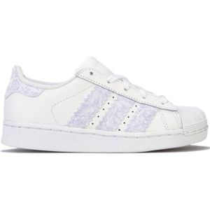 superstar blanc et or femme