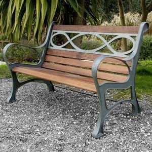 banc de jardin fer forge cdiscount jardin