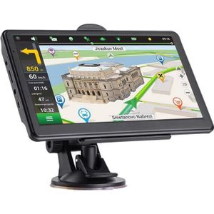 GPS Voiture: Écran Tactile de Voiture 7 Pouces 8G 256M Navigation avec  Guidage Vocal Poi Alerte Radar Mise à Jour Gratuite à Vie de la Carte pour  52