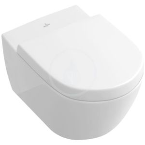 WC - TOILETTES Villeroy & Boch - Villeroy & Boch Subway 2.0 WC suspendu à fond creux, blanc, DirectFlush avec CeramicPlus (5614R0R1)