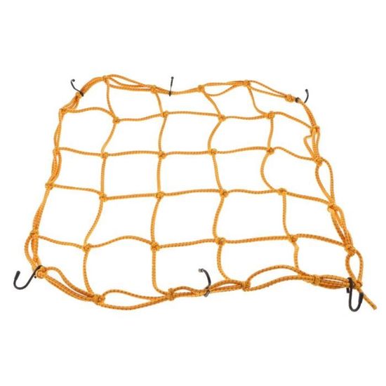 Filet à Bagages Araignée Élastique Avec 6 Crochets - Pour Vélo, Moto & Bagages