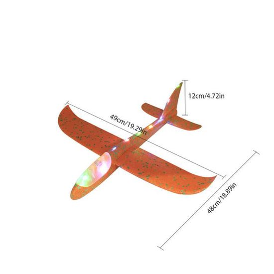 Jouet Extérieur Garçons Filles Lot De 24 Planeurs En Polystyrène - Avions Jouets Pour Enfants Avion Jouet Cadeau Anniversaire
