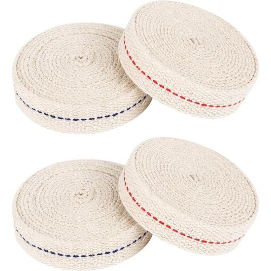 Rouleau De Mèche Plate En Coton Pour Lampes à Huile Et