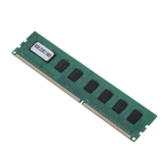 Mémoire RAM PC3-12800 8 Go DDR3 1600 MHz 240Pin pour carte mère AMD Desktop  - Cdiscount Informatique