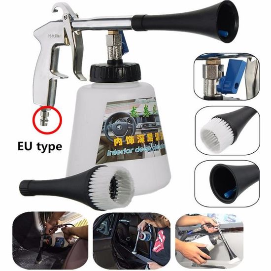 Pistolet Nettoyage Haute Pression 1500PSI - Nettoyant Tissu Et Surfaces