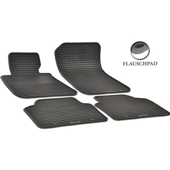4 TAPIS CAOUTCHOUC BMW SERIE 3 F30 F31 A PARTIR 2012 SUR MESURE