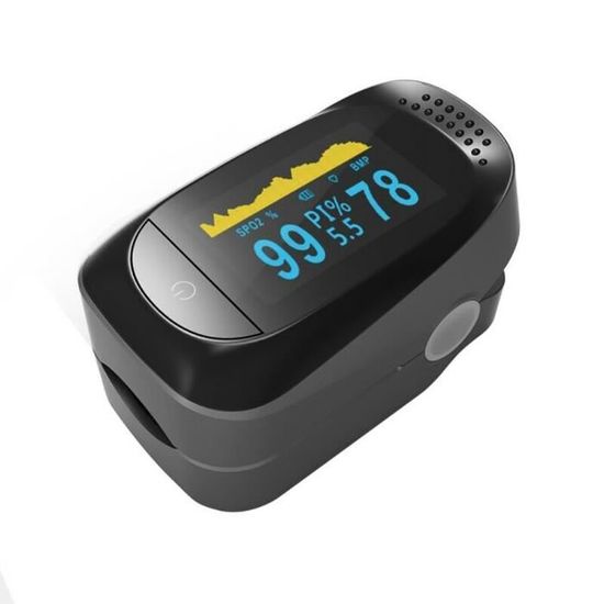 Oxymètre Portable LED Pour Doigt - Mesure Saturation Oxygène Et Pouls, Pratique Et Neuf