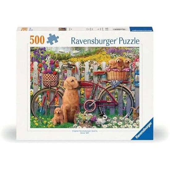 Puzzle 500 Pièces Ravensburger - Un Matin Dans La Serre - Pour Adultes Et Ados - 49x36 Cm - Qualité Allemande