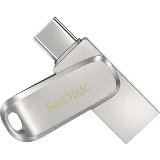 Sandisk ultra dual drive luxe - usb c 32gb 150mb/s - 3.1 gen 1 - Argenté