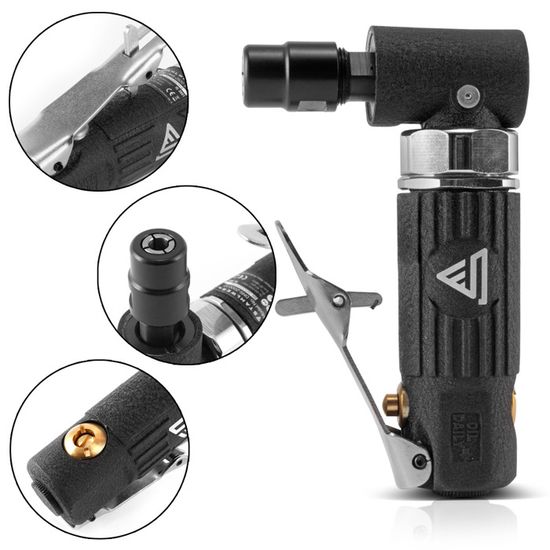 Meuleuse D’Angle Pneumatique Kit - Meuleuse à Air Comprimé Set inclure Meuleuse D’Angle Pneumatique Kit - Meuleuse à Air Comprimé Set inclure