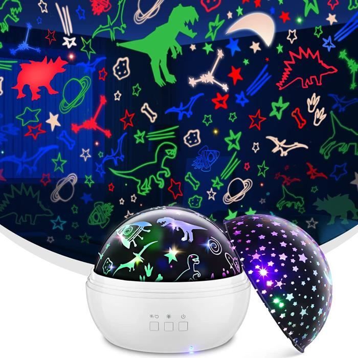 Veilleuse Bebe Cadeau Anniversaire Fille 5 6 7 Ans Accessoires Et Decorations Dinosaure Jouets Pour Garcons De 1 12 Ans Decoration Cdiscount Puericulture Eveil Bebe
