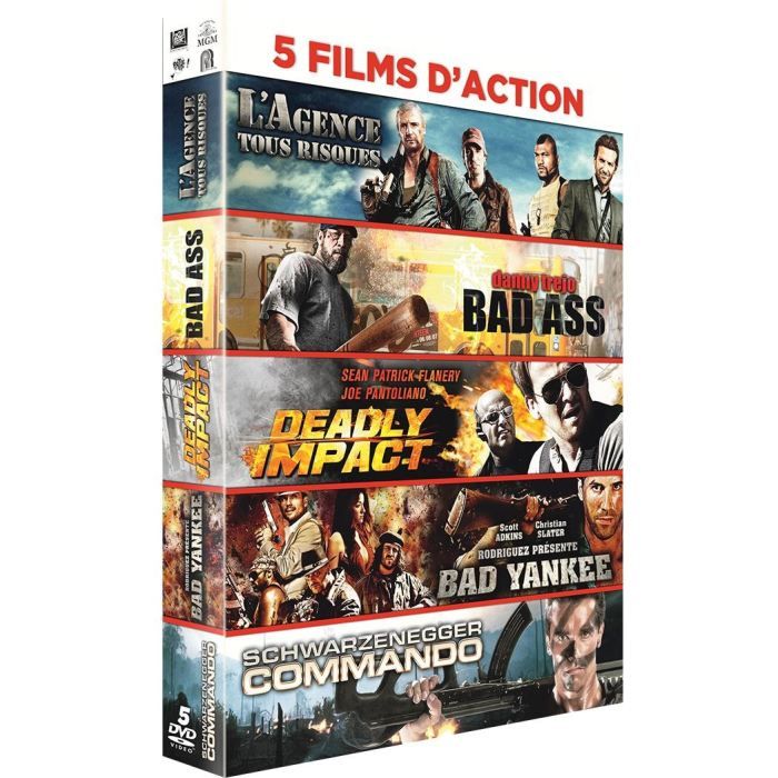 DVD Coffret 5 films d'action : l'agence tous ri... - Cdiscount DVD