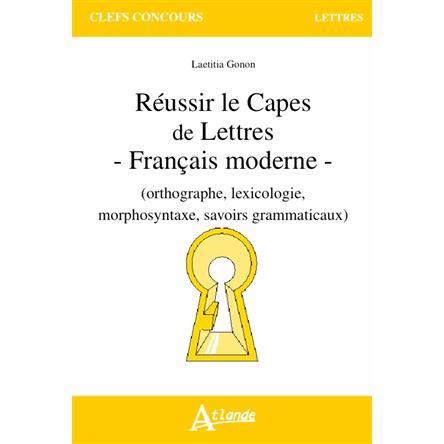 Réussir le CAPES de lettres