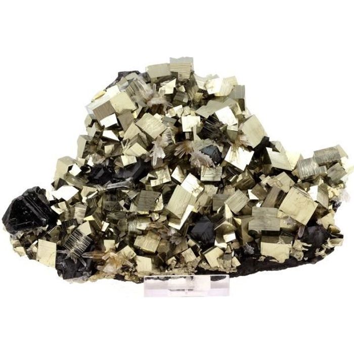 Pierre -Pyrite, Quartz, Sphalerite. 5405.0 ct. Huaron mines, Pérou