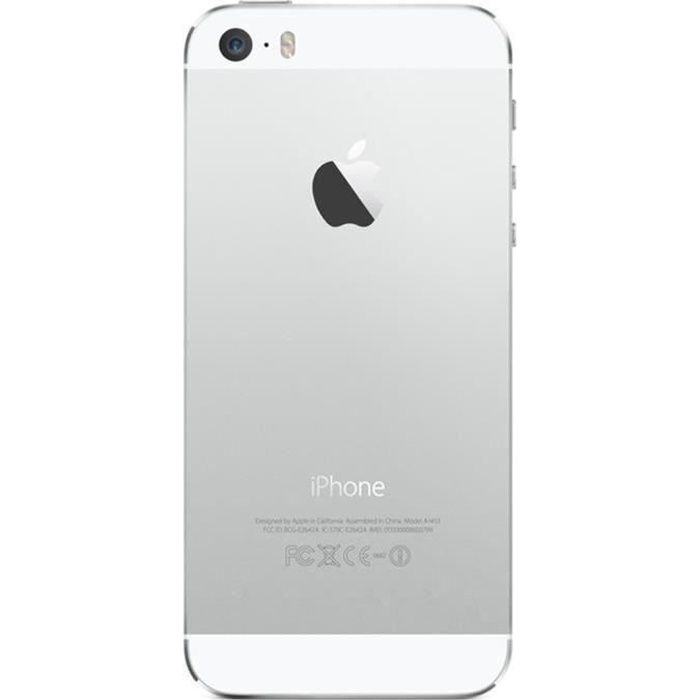 APPLE Iphone 5S 16Go Argent - Reconditionné - Très bon état