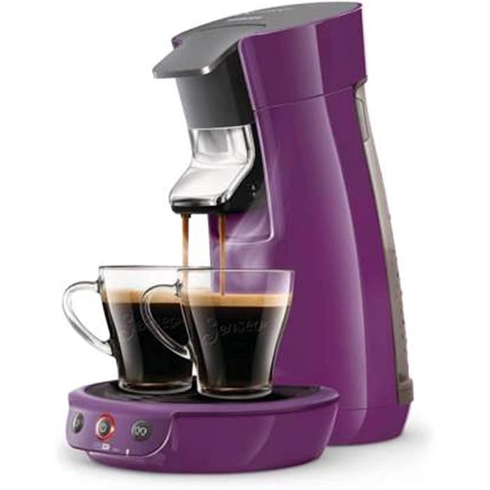 Philips HD6561/41 Senseo Viva Machines à Café à Dosettes, 0.9 liters, Violette