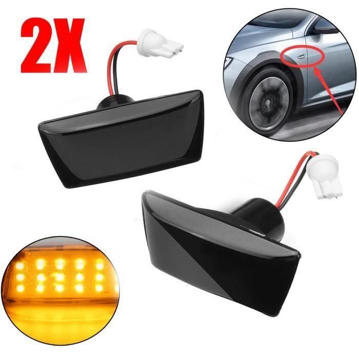 CS 2X Clignotants Latéraux LED pour Opel Vauxhall Meriva Insignia Astra H Zafira Corsa D Adam - CSAVC824A6501