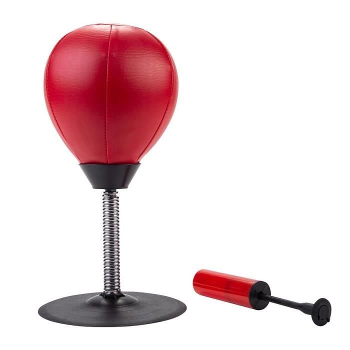 Sac De Frappe - Punching Ball - Poire De Boxe - Engelhart - Ballon anti-stress punching ball de bureau 17 cm x 34 cm