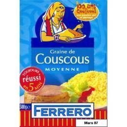 Couscous moyen 500 g Ferrero Couscous