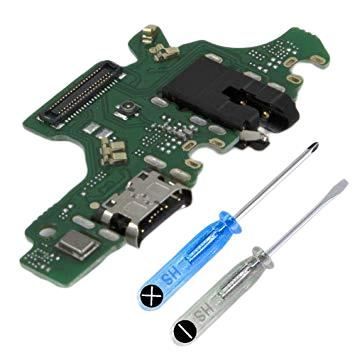 Pour Huawei P30 Lite et Nova 4e Nappe Platine Connecteur de Charge USB Prise Audio Jack et Micro + tournevis- Tactil Est