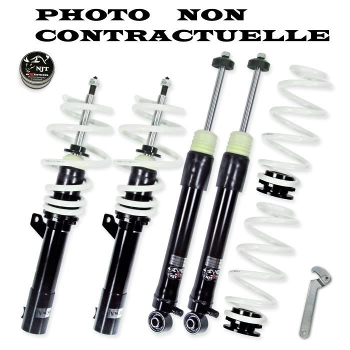 751168, Kit suspension combiné fileté NJT Extrem VW Golf 7 berline - break type AU-AUV de 2012 a 2016 voir descriptif pour