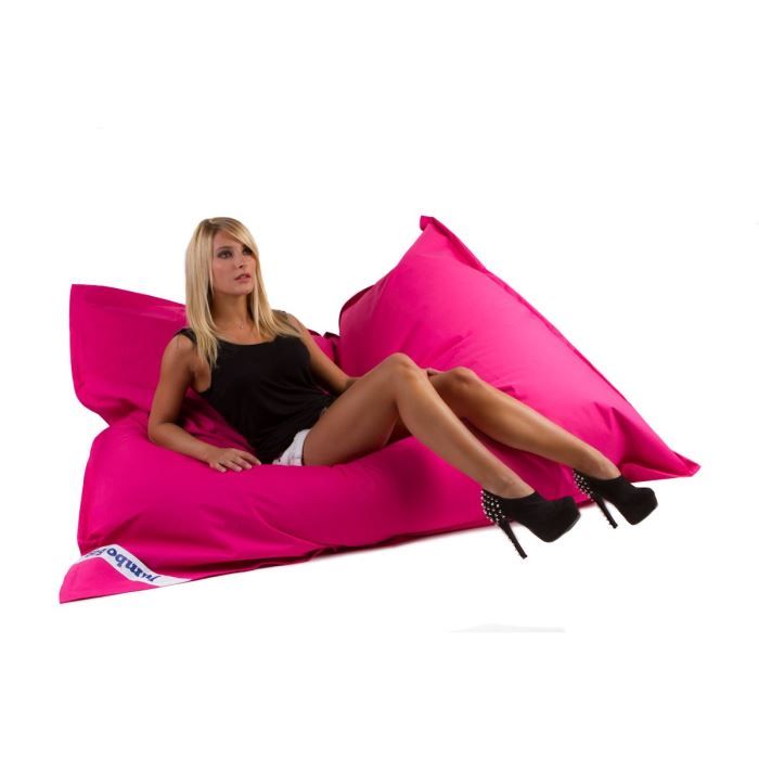JUMBO BAG - Coussin géant Jumbo Original - Rose - 130x170 cm