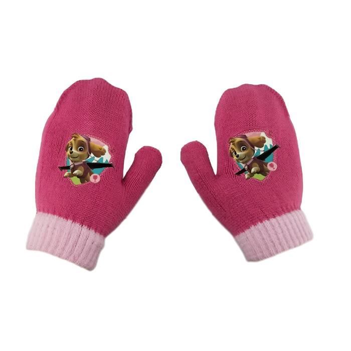 Moufles Fille 3/5 ans Pat Patrouille