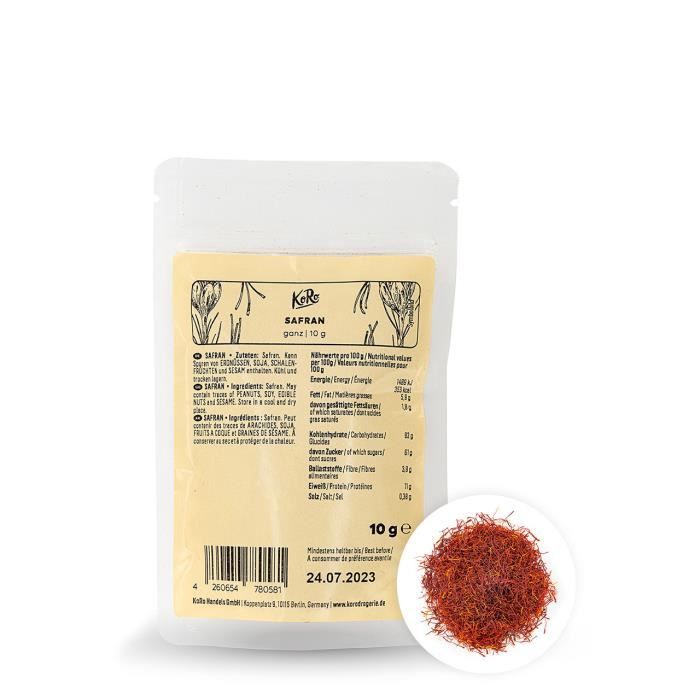 KoRo Safran entier - 10 g