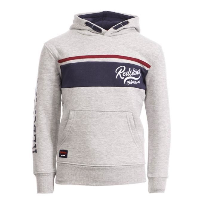 Sweat à capuche Gris Garçon Redskins 4601