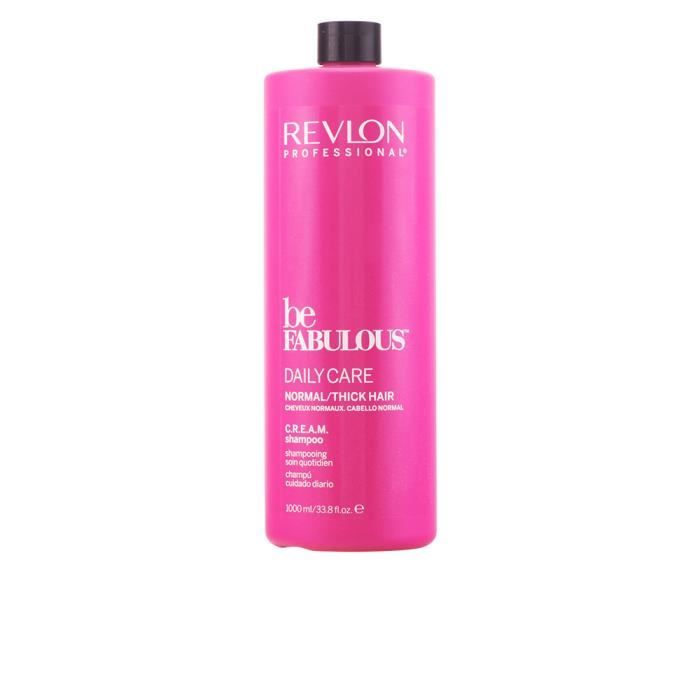 Revlon BE FABULOUS daily care normal cream shampoo 1000 ml