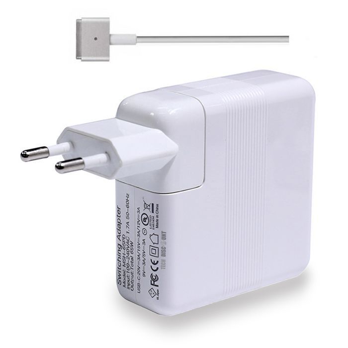 TD® Chargeur Apple Macbook 13 Air Macbook Pro Puissance Élevée Chargement Rapide Longue durée Compatibilité Macbook Recharge Simple