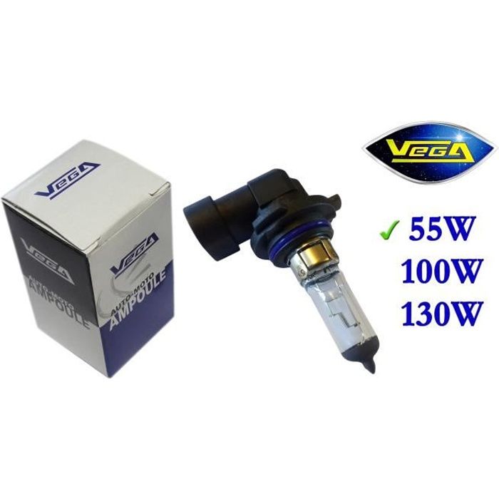 1 ampoule Vega® Halogène 'Maxi' HB4 9006 51W P22d 90° Marque Française Homologuée 12V