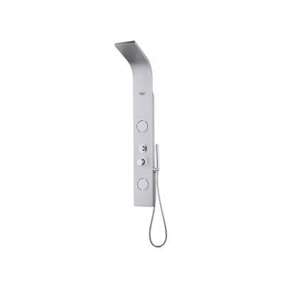Colonne de douche balnéo thermostatique KARLIE - 18*140cm