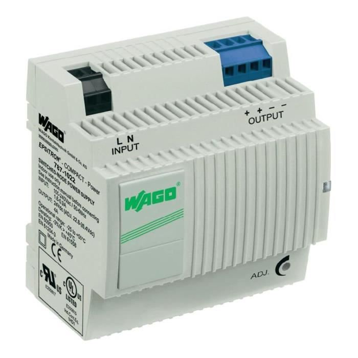 Alimentation 24 V/DC 4 A EPSITRON® Wago 787-1022