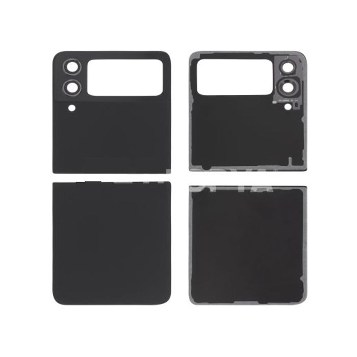 Cache Batterie Vitre Arrière Or Pour Samsung Galaxy Z Flip 4 F721B Sans logo - vue 3