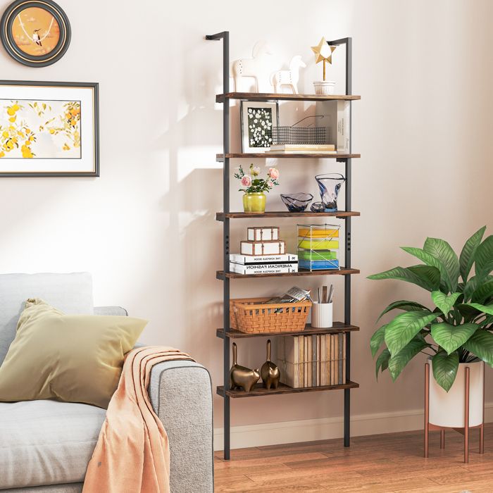 Bealife Bibliothèque 5 Niveaux Étagère De Rangement 1 Casier Arbre Livre Cd Magazine Salon Chambre Enfant Marron 85592705 Bealife Bibliothèque 5 Niveaux Étagère De Rangement 1 Casier Arbre Livre Cd Magazine Salon Chambre Enfant Marron 85592705