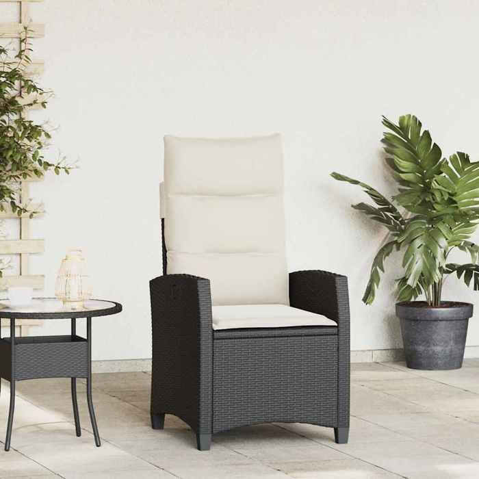 Chaise Jardin Inclinable VIDAXL Polyrotin - vue 2