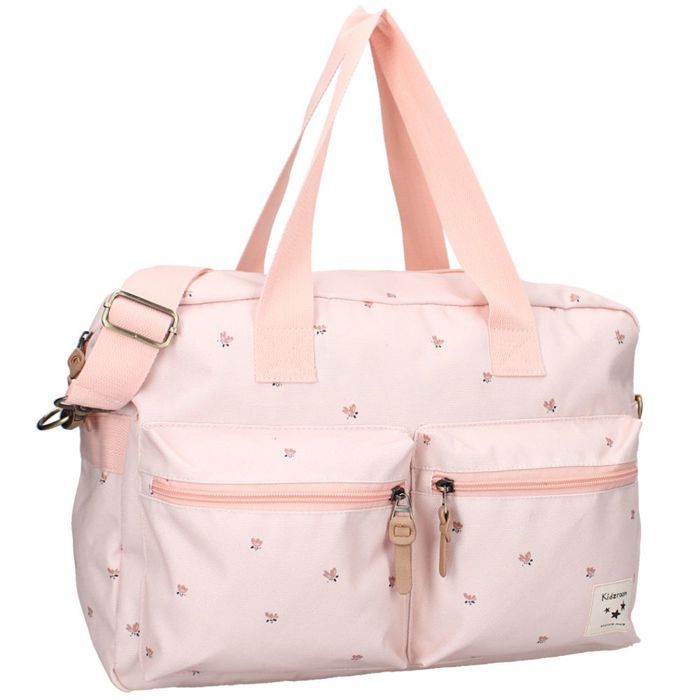 Grand Sac à Langer Rose  avec Tapis a Langer  Kidzroom Care