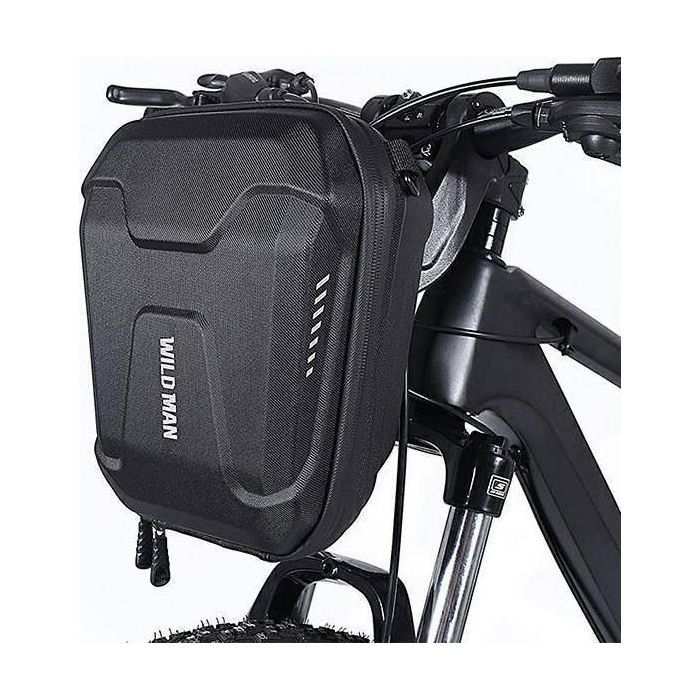 Panier velo - sacoche velo Wildman - GT001159 - Etui/Support pour vélo E8 sacoche de cadre noire/noir