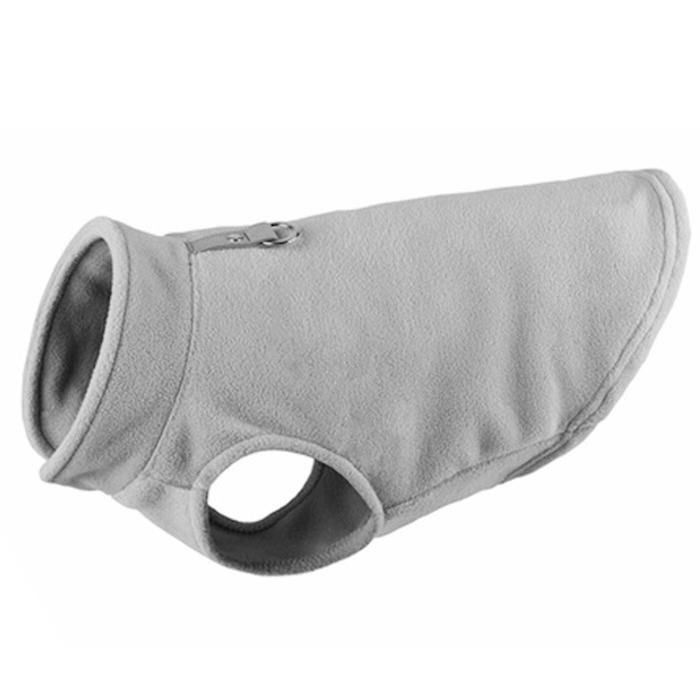 Comparer les prix de Pull-over en polaire chaud pour chien avec laisse à anneau - Manteau dhiver pour petit chien - Vêtements dhiver pour chien Label